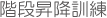 階段昇降訓練